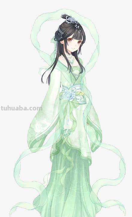 一步一步教你画古装女子 一步一步教画古装女子九尾