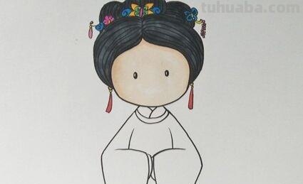 古风人怎么画