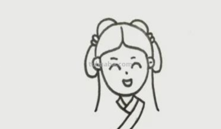 古风女子怎么画简单又好看