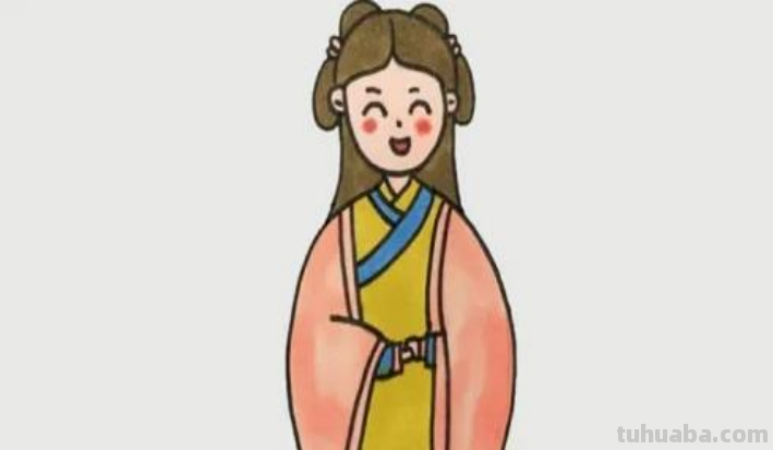 古风女子怎么画简单又好看