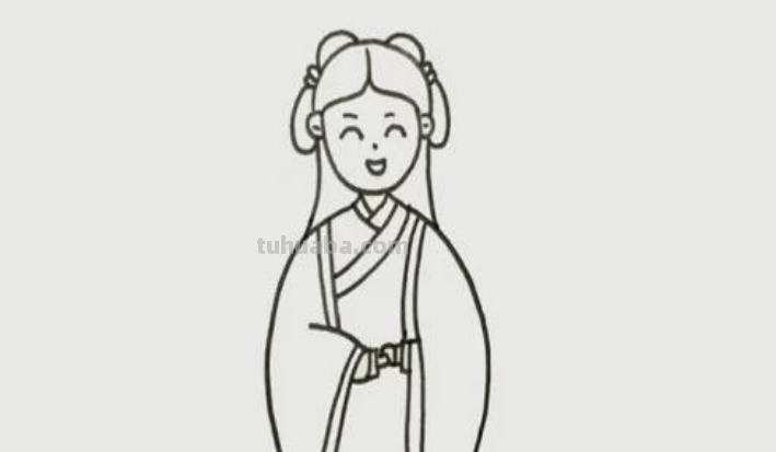古风女子怎么画简单又好看
