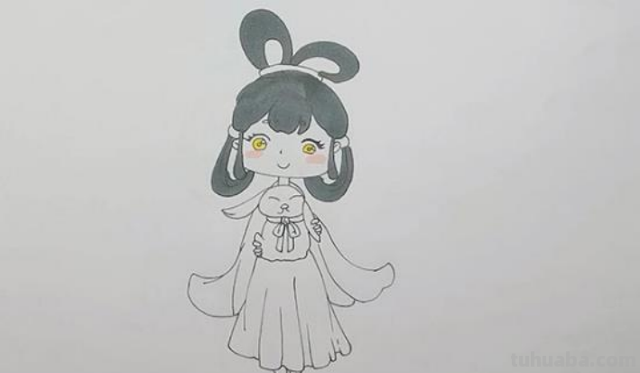 古风女子怎么画简单又好看