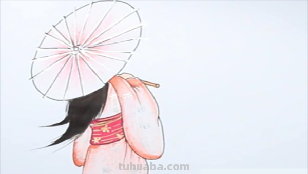 怎么画古代女子