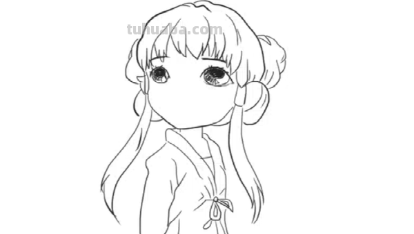 怎么画古代女子