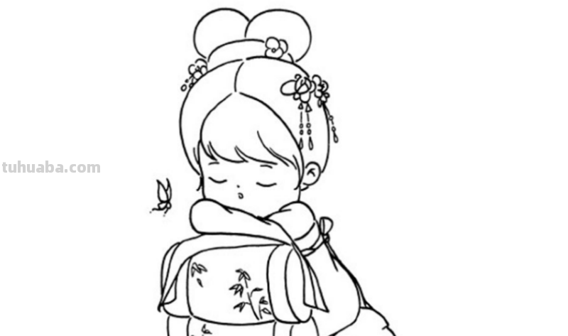 古代人怎么画 女生