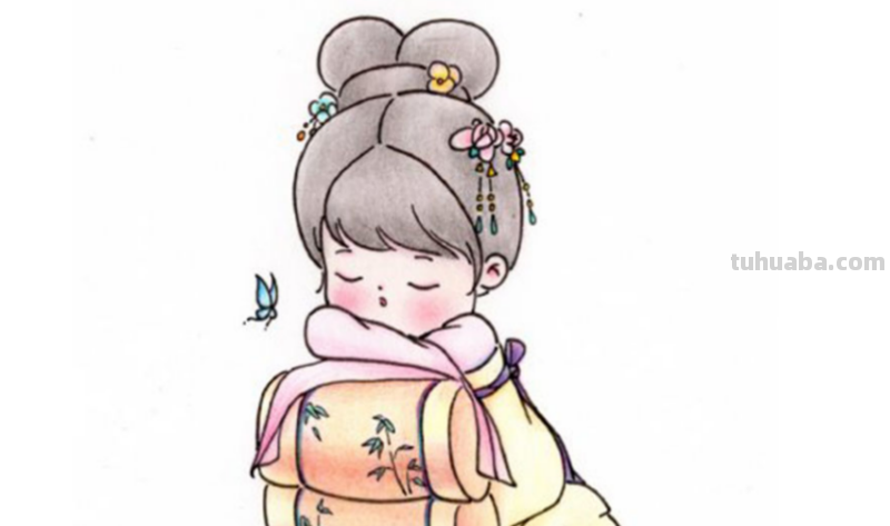古代人怎么画 女生