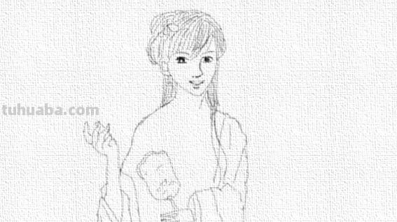 古代美女的画法