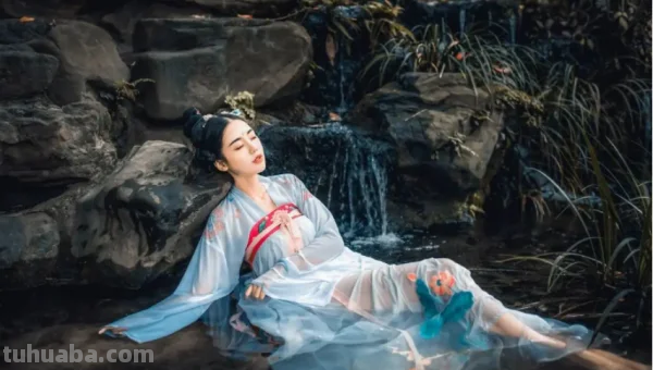 古代美女的画法