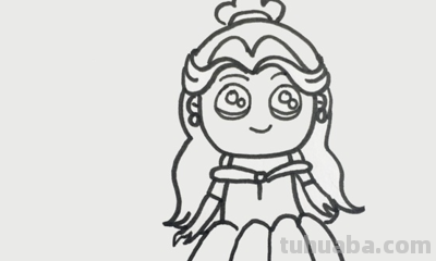 怎么画女生 简单 可爱
