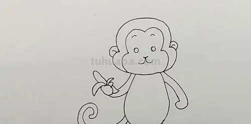 猴子的图片怎么画
