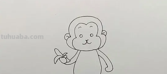 猴子的图片怎么画