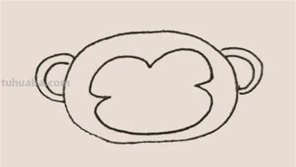 猴子简笔画教程