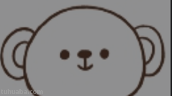 猴子简笔画教程