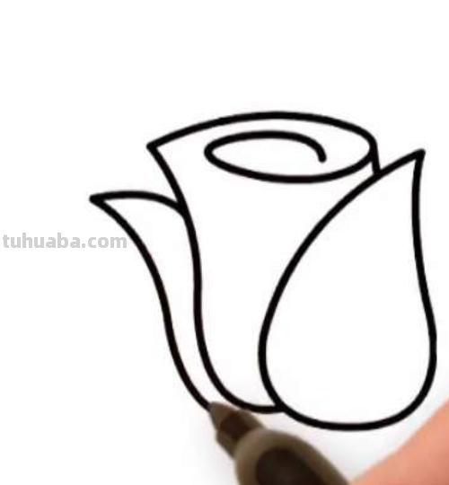 玫瑰怎么画简笔画图片 玫瑰花简笔画怎么画？