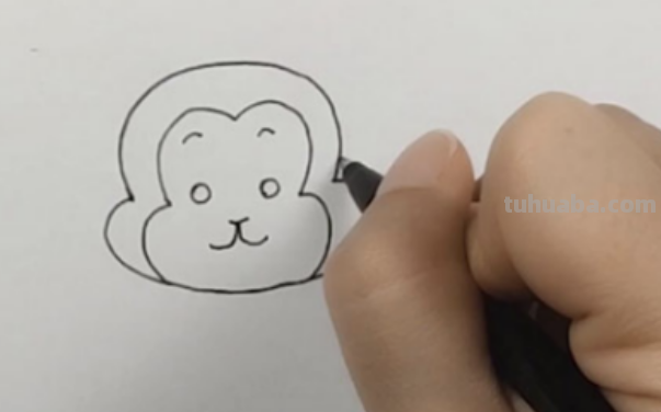 画猴子怎么画