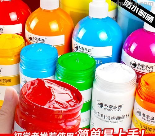 丙烯画颜料可以加水吗 丙烯画颜料可以加水吗视频