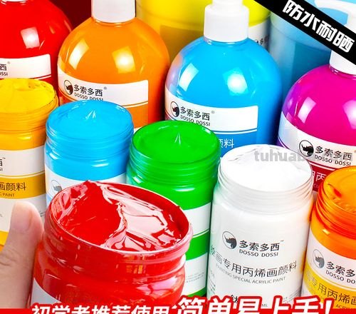 丙烯画颜料可以加水吗 丙烯画颜料可以加水吗视频