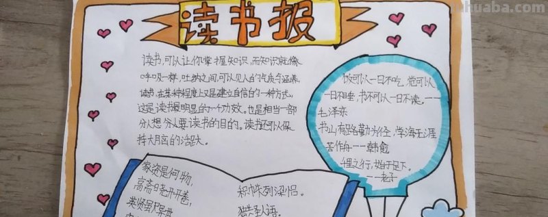 么的读手抄报 读小报的文案怎么写?