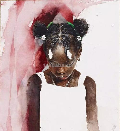 美国著名水彩画家Stephen Scott Young 人物水彩画作品选