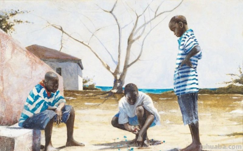 美国著名水彩画家Stephen Scott Young 人物水彩画作品选