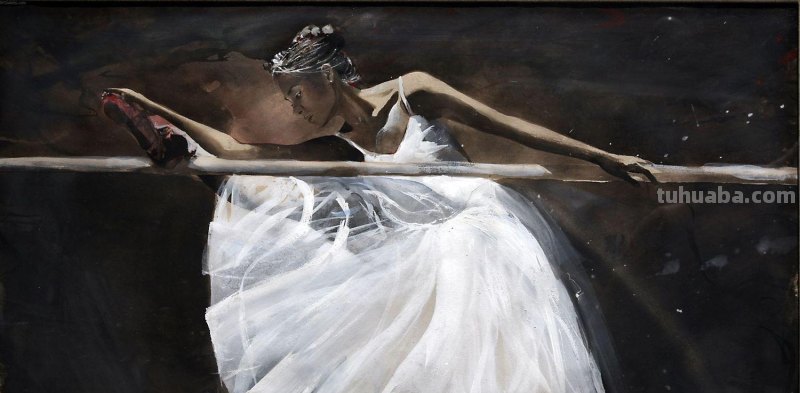 美国著名水彩画家Stephen Scott Young 人物水彩画作品选