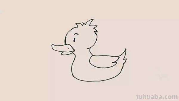 简笔画鸭子怎么画