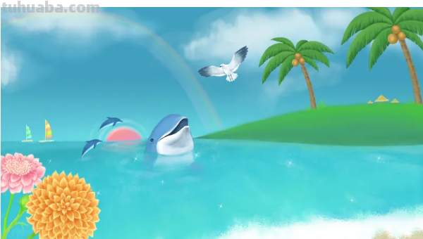 怎么画海豚简单又可爱 怎么画海豚简单又可爱