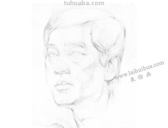 素描头像步骤及画法 素描头像步骤及画法视频教程