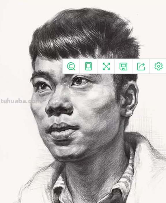 人头像素描画法6步骤