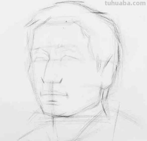 画素描头像的步骤?
