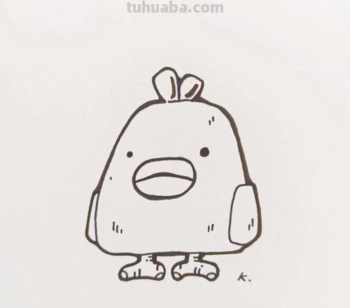小鸡简笔画教程 小鸡简笔画教程视频