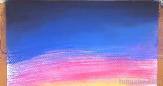 水彩画 星空 简单 画法