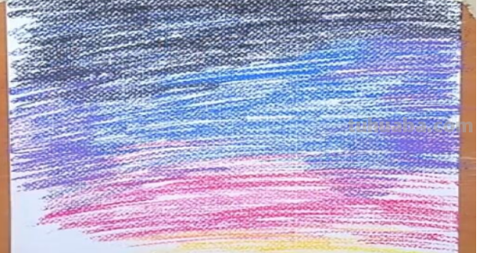 水彩画 星空 简单 画法