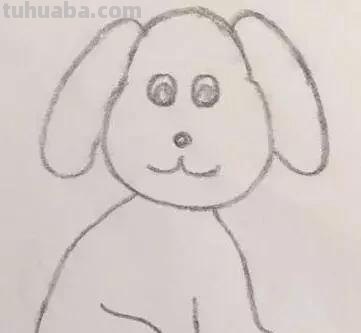 小狗怎么画简笔画图片 怎么画简笔画可爱的小狗？