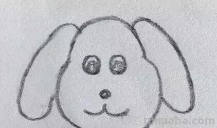 小狗怎么画简笔画图片 怎么画简笔画可爱的小狗？