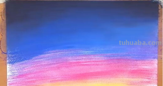 水彩画 星空 简单 画法