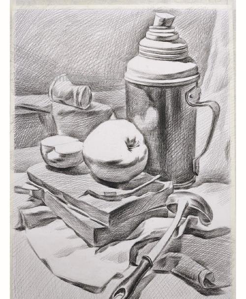 素描静物的画法 素描静物的画法视频