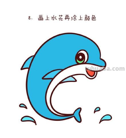 「多元智能」8组小动物的简笔画，花3分钟时间一学就会