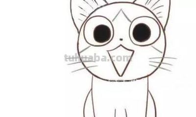 怎么用画简笔画画出猫?