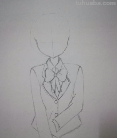 动漫女孩画画教程