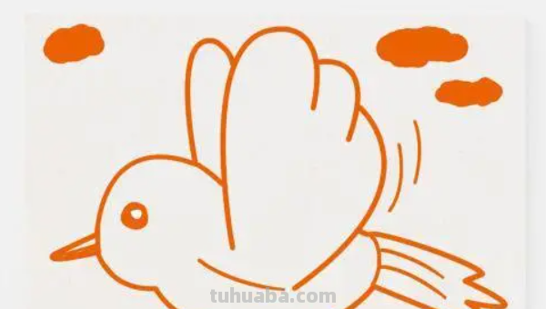 小鸟简笔画小鸟怎么画