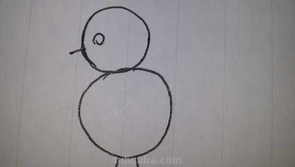 鸟儿怎么画简笔画