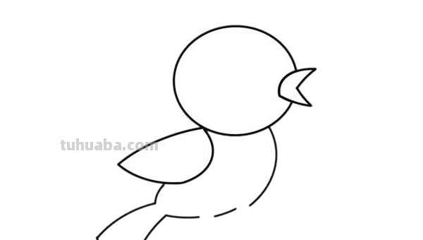 鸟儿怎么画简笔画