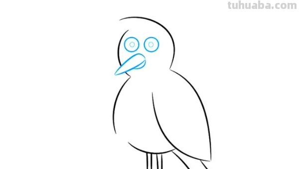 鸟儿怎么画简笔画