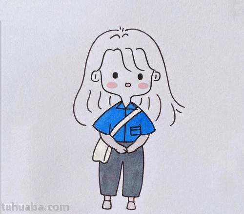 怎么画小女孩简笔画 简笔画可爱的小女孩怎么画?