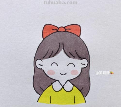 怎么画小女孩简笔画 简笔画可爱的小女孩怎么画?