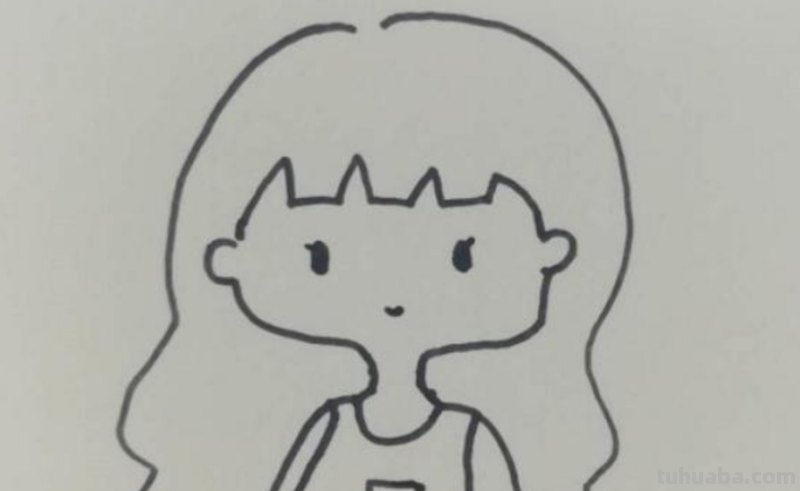 怎么画小女孩简笔画 简笔画可爱的小女孩怎么画？