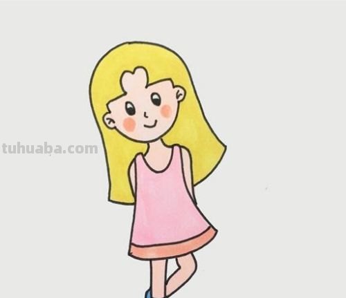 怎么画小女孩简笔画 简笔画可爱的小女孩怎么画？