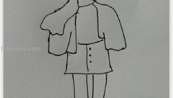 怎么画小女孩简笔画 简笔画可爱的小女孩怎么画？