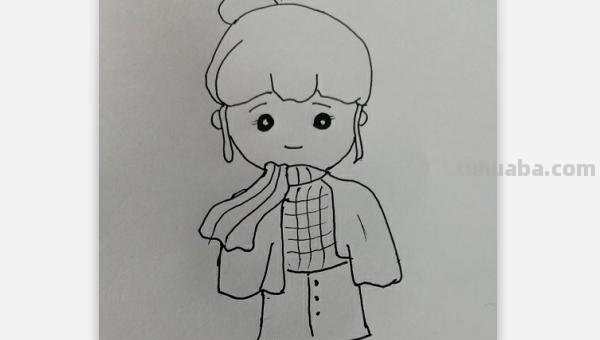 怎么画小女孩简笔画 简笔画可爱的小女孩怎么画？